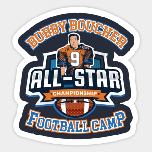 Bobby Boucher All-Star Championship Football Camp Sticker